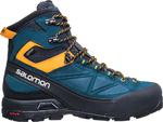 Buty trekkingowe X Alp MTN GTX Salomon (niebiesko-żółte) / Tanie RATY / DOSTAWA GRATIS !!! w sklepie internetowym Sport-Shop.pl