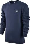 Bluza męska NSW Crew Fleece Nike (granatowa) / Tanie RATY w sklepie internetowym Sport-Shop.pl