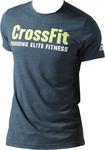 Koszulka męska CrossFit Forging Elite Fitness Tee Reebok (ciemnozielona) w sklepie internetowym Sport-Shop.pl