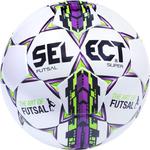 Piłka nożna Futsal Super FIFA roz. 4 Select (biało-fioletowa) / Tanie RATY w sklepie internetowym Sport-Shop.pl