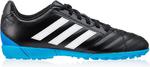 Buty piłkarskie turfy Goletto V TH Jr Adidas (czarno-niebieskie) / Tanie RATY w sklepie internetowym Sport-Shop.pl