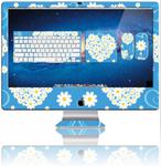 Nexgen Skins - Zestaw skórek na obudowę z efektem 3D iMac 27" (Hearts and Daisies 3D) w sklepie internetowym Fantastyczne-Zakupy.pl