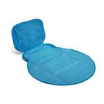 BUILT Diaper Buddy Changing Pad - Neoprenowy składany przewijak (Dribble Dots Blue) w sklepie internetowym Fantastyczne-Zakupy.pl