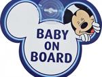 Tabliczka Z Przyssawką - Baby On Board - Mickey w sklepie internetowym Fantastyczne-Zakupy.pl