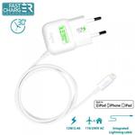 PURO Mini Travel Fast Charger- Ładowarka Apple 2.4 A złącze Lightning MFi (biały) w sklepie internetowym Fantastyczne-Zakupy.pl