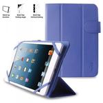 PURO Universal Booklet Easy - Etui tablet 8'' w/Folding back + stand up + Magnetic Closure (granatowy) w sklepie internetowym Fantastyczne-Zakupy.pl