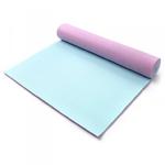 MATA YOGA METEOR PVC 173x61x0,5 cm różowo - miętowa w sklepie internetowym Fantastyczne-Zakupy.pl