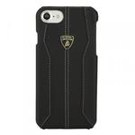 Lamborghini Huracan D1 - Etui skórzane iPhone 7 / iPhone 6s / iPhone 6 (czarny) w sklepie internetowym Fantastyczne-Zakupy.pl