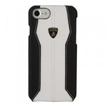 Lamborghini Huracan D1 - Etui skórzane iPhone 7 / iPhone 6s / iPhone 6 (biały) w sklepie internetowym Fantastyczne-Zakupy.pl