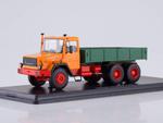 Magirus-Deutz 290D26L Flatbed Truck (orange/green) w sklepie internetowym Fantastyczne-Zakupy.pl