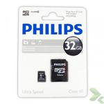 Philips Karta Pamięci Micro SDHC 32GB Class 10 + Adapter w sklepie internetowym Fantastyczne-Zakupy.pl