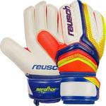 RĘKAWICE BRAMKARSKIE REUSCH SERATHOR EASY FIT JUNIOR 37/72/515/407 rozmiar #5 - #7 biały/zielony/niebieski/żółty w sklepie internetowym Fantastyczne-Zakupy.pl