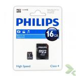 Philips Karta Pamięci Micro SDHC 16GB Class 4 + Adapter w sklepie internetowym Fantastyczne-Zakupy.pl