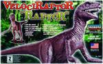 Model Plastikowy Do Sklejania Lindberg (USA) Dinozaur Velociraptor/Raptor w sklepie internetowym Fantastyczne-Zakupy.pl