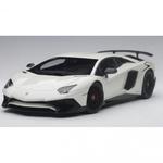 Lamborghini Aventador LP750-4 SV with big SV logo 2015 (balloon white/pearl metallic white) (composite modelfull openings) w sklepie internetowym Fantastyczne-Zakupy.pl