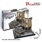 Puzzle 3D Czołg German Tiger 258 elementów w sklepie internetowym Fantastyczne-Zakupy.pl