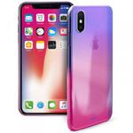 PURO Hologram Cover - Etui iPhone X (Pink) w sklepie internetowym Fantastyczne-Zakupy.pl