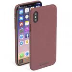 Krusell Sandby Cover - Etui iPhone X (Rust) w sklepie internetowym Fantastyczne-Zakupy.pl