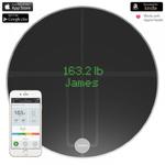 QardioBase 2 Smart Scale - Waga diagnostyczna z trybem ciążowym dla iOS / Android / Kindle / Apple Health (Volcanic Black) w sklepie internetowym Fantastyczne-Zakupy.pl