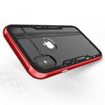 Zizo Shock Case - Pancerne etui iPhone X z hartowanym szkłem na ekran (Red/Black) w sklepie internetowym Fantastyczne-Zakupy.pl