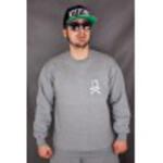 BLUZA B3 BEFREE CROSSBONES SZARA 4783 w sklepie internetowym Supreme-shop.com