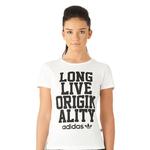 Koszulka Adidas Originals Slogan t-shirt bluzka damska w sklepie internetowym Marionex.pl