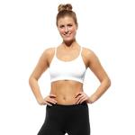 Biustonosz Reebok Sport Essentials Seamless stanik top sportowy fitness - biały w sklepie internetowym Marionex.pl