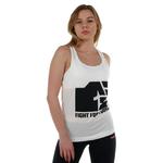 Koszulka Reebok Combat UFC Tank damska bokserka t-shirt top sportowy - biały w sklepie internetowym Marionex.pl