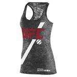 Koszulka Reebok Combat UFC Tank damska bokserka t-shirt top sportowy - siwy w sklepie internetowym Marionex.pl