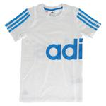 Koszulka Adidas Logo 3 Stripes dziecięca t-shirt sportowy na w-f w sklepie internetowym Marionex.pl