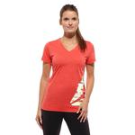 Koszulka Reebok One Series Graphic damska t-shirt sportowy fitness - czerwony w sklepie internetowym Marionex.pl