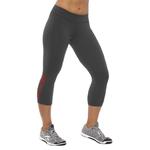 Spodnie 3/4 Reebok CrossFit Performance damskie legginsy getry sportowe fitness - siwy w sklepie internetowym Marionex.pl