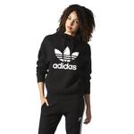 Bluza Adidas Originals Trefoil Hoodie damska wełniana dresowa z kapturem w sklepie internetowym Marionex.pl