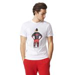 Koszulka Adidas Originals Fitness Girl męska t-shirt sportowy - biały w sklepie internetowym Marionex.pl