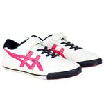 Buty Asics Onitsuka Tiger Aaron dziecięce sportowe trampki na rzep - biało-granatowy w sklepie internetowym Marionex.pl