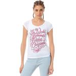 Koszulka Adidas Originals Calligraphy damska t-shirt napisy - biały w sklepie internetowym Marionex.pl