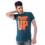 Koszulka Reebok Classic Pump Up męska t-shirt sportowy bawełniany - ciemno zielony w sklepie internetowym Marionex.pl