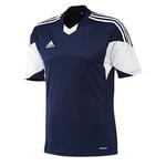 Koszulka Adidas Tiro 13 t-shirt piłkarski sportowy na w-f - granatowo-biały w sklepie internetowym Marionex.pl