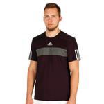 Koszulka Adidas Barricade męska t-shirt termoaktywny do tenisa - bordowy w sklepie internetowym Marionex.pl