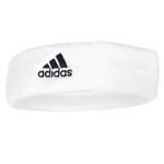 Opaska na głowę Adidas Headband do biegania tenisowa frotka - biały w sklepie internetowym Marionex.pl