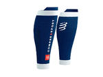 COMPRESSPORT R2 3.0 OPASKI KOMPRESYJNE - ESTATE BLUE/WHITE w sklepie internetowym Ziba Sport