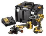 DEWALT Zestaw 3 elektronarzędzi COMBO 18V + 2x5,0Ah i walizka TSTAK w sklepie internetowym Kammar24.pl