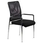 Krzesło dostawne CN-7501 czarny z podłokietnikami w sklepie internetowym EFEKT STYLE 