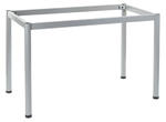 Stelaż metalowy do stołu i biurka 57/OA 116x66 cm, nogi okrągłe fi 5 cm - ALUMINIUM w sklepie internetowym EFEKT STYLE 