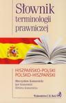 Słownik terminologii prawniczej hiszpańsko-polski polsko-hiszpański w sklepie internetowym Booknet.net.pl