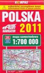 Polska 2011. Mapa samochodowa 1:700 000 w sklepie internetowym Booknet.net.pl