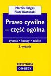 Prawo cywilne Część ogólna w sklepie internetowym Booknet.net.pl