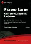 Prawo karne Część ogólna, szczególna i wojskowa w sklepie internetowym Booknet.net.pl