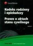 Kodeks rodzinny i opiekuńczy Prawo o aktach stanu cywilnego w sklepie internetowym Booknet.net.pl