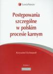 Postępowanie szczególne w polskim procesie karnym w sklepie internetowym Booknet.net.pl